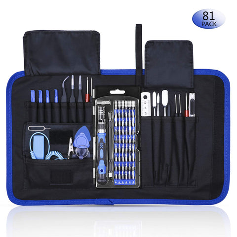 Rarlight Screwdriver Set with Magnetic Driver Kit, Professional Electronics Repair Tool Kit with Portable Oxford Bag for Laptop, iPhone, iPad, Cellphone, Watch, PC, Computer, Camera