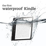 Kindle Oasis E-reader - Graphite, 7" High-Resolution Display (300 ppi), Waterproof, Built-In Audible, 8 GB, Wi-Fi