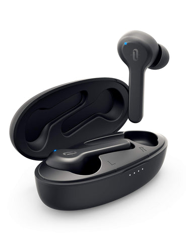 True Wireless Earbuds, TaoTronics Bluetooth Headphones V5.0 TWS in-Ear Earphones TT-BH053 with Charging Case and Built-in Mic Easy-Pair Sweatproof Mini Touch Control Earbuds 40 Hours Playtime