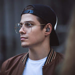 SoundPEATS TrueFree True Wireless Earbuds Bluetooth 5.0 in-Ear Stereo Bluetooth Headphones with Microphone Wireless Earphones 15 Hours Playtime, Hands-Free Calls, One-Step Pairing