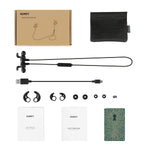 Wireless Earbuds, AUKEY Bluetooth Headphones with Enhanced Bass, Sweat-Resistant, 8-Hour Battery Life, Built-in Mic, Secure Fit Sports Earphones for Gym, Running and Workout