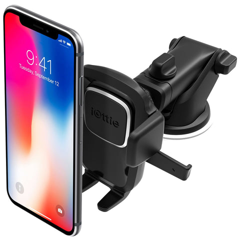 iOttie Easy One Touch 4 Dash & Windshield Car Mount Phone Holder || iPhone Xs Max R 8 Plus 7 Samsung Galaxy S10 E S9 S8 Plus Edge Note 9 & Other Smartphones