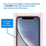 JETech Screen Protector for iPhone XR 6.1-Inch, Tempered Glass Film, 3-Pack