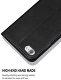 iPhone 6S Plus Case iPhone 6 Plus Case, SINIANL Leather Case Flip Folio Book Case Wallet Cover with Card Slots & ID Holder Kickstand Feature and Magnetic Closure for iphone 6 Plus / 6S Plus Black