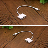 8P to 30P Adapter, 2Pack 8P to 30P Charge & Sync Cable Adapter Converter for Phone X/8/7/7 Plus/6s/6s Plus/6/6 Plus/SE/5s/5c/5 (2PCS)