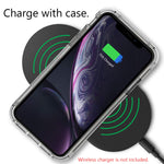 iPhone XR Case, Soft Shockproof Case Heavy Duty Protective Cover Shock Absorption Case,Reinforced Corners TPU Bumper Hard PC Back Cover for iPhone XR 6.1 inch (Crystal Clear)