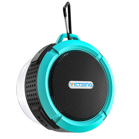 VicTsing SoundHot C6 Portable Bluetooth Speaker, Waterproof Bluetooth Speaker with 6H Playtime, Lound HD Sound, Shower Speaker with Suction Cup & Sturdy Hook, Compatible with IOS, Android, PC, Pad
