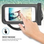 Trianium (2Pack) Universal Waterproof Case, Cellphone Dry Bag Pouch w/ IPX8 for iPhone X 8 7 6s 6 Plus, SE 5s 5c 5, Galaxy s9 s8 s7 s6 edge, Note 5 4,LG G6 G5,HTC 10,Nokia, Pixel up to 6.0” diagonal