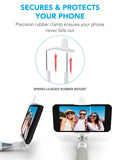 Premium 5-In-1 Bluetooth Selfie Stick For iPhone X XR XS 10 8 7 6 5, Samsung Galaxy S10 S9 S8 S7 S6 S5, Android - Selfie Sticks (Powered by USA Technology) - No Apps No Downloads No Batteries Required