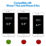 JETech Case for Apple iPhone 8 Plus and iPhone 7 Plus 5.5-Inch, Shock-Absorption Bumper Cover, Anti-Scratch Clear Back (HD Clear)