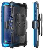 i-Blason Galaxy S8 Case, [Armorbox] [Full Body] [Heavy Duty Protection ] Shock Reduction/Bumper Case Without Screen Protector for Samsung Galaxy S8 2017 Release (Blue)