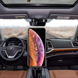 Wireless Car Charger Mount, Ecke 10W Qi Wireless Car Fast Charger Mount Air Vent & Dashboard Phone Gravity Holder Compatible iPhone X/Xs Max/XR/8/8+, Samsung S10/S10+/S9/S9+/S8/S8+