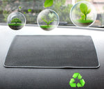 LLSW Shop Black Sticky Pad Anti Slip Mat Non Slip Sticky Anti Slide Dash Mount Holder Mat Sticky pad for Dashboard