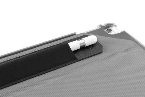 Apple Pencil Holder Sticker - Peel N Stick Elastic Stylus Pocket - ZUGU CASE (Black)