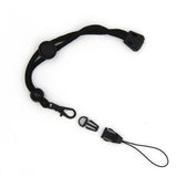5-Pack Hand Wrist Strap Lanyard Adjustable with Quick Release Buckle Removable Drop for Flashlight,Cameras, Key chain,Cellphone,Water Bottle,USB Flash Drives,Keys,Badge Holders,Torches-Black