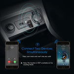 Mpow Bluetooth Receiver with Car Locator, Bluetooth 4.1 Car Kits, 2 in 1 Car Audio Adapter, Wireless Music Adapter for Car Stereo System to Enjoy Hands-Free Calling & Music, Black