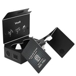 VeeR VR 3D Virtual Reality Headsets for VR 360 Videos & Movies Compatible with Android, iOS & Windows Smartphones Within 3.5-6 inches (Black) - Inspired by Google Cardboard
