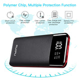 Power Bank Portable Charger 2 USB Outputs 24000mAh High Capacity Charge External Battery Pack with LCD Display, Compatible with Smart Phones,Android Phone,Tablet and More