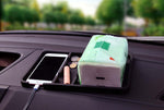Extra Large Black Non Slip Pad for Car, Dashboard Skid Proof Holder for Navigation Cell Phone, Key Chains, Sunglasses