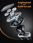 Magnetic car Mount Universal car Vent Phone Holder Compatible with All Smartphones and Mini Tablets by Bestrix