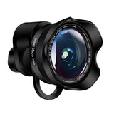 Phone Camera Lens,TODI 4K HD 2 in 1 120° Wide Angle Lens, 20X Macro Lens,Clip-On Phone Lens Compatible iPhone,Samsung, Most Andriod Phones No Distortion