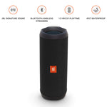 JBL Flip 4 Bluetooth Portable Stereo Speaker - black