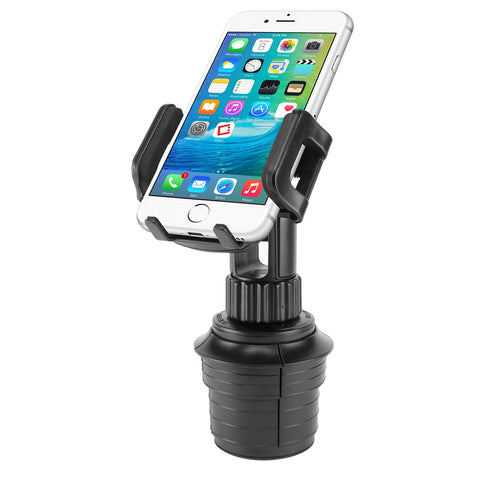 Cellet PH600 Car Cup Holder Mount, Adjustable Smart Phone Cradle for iPhone Xr/Xs/Xc/X/8/8 Plus, Samsung Note 9/8/5 Galaxy S9/S9+/S8/S8 Plus/S7  LG Q7+/Stylo 4/3/2/V35 ThinQ/Q6/G7 ThinQ/Aristo 2 Plus
