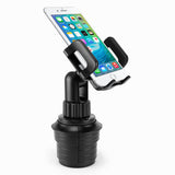 Cellet PH600 Car Cup Holder Mount, Adjustable Smart Phone Cradle for iPhone Xr/Xs/Xc/X/8/8 Plus, Samsung Note 9/8/5 Galaxy S9/S9+/S8/S8 Plus/S7  LG Q7+/Stylo 4/3/2/V35 ThinQ/Q6/G7 ThinQ/Aristo 2 Plus