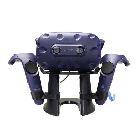 AMVR VR Stand,VR Headset Display Holder for HTC Vive Headset or HTC Vive Pro Headset and Controllers