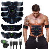 Abs Stimulator Ultimate Muscle Toner, EMS Abdominal Toning Belt for Men and Women, Arm and Leg Trainer, Office, Home Gym Fitness Equipment