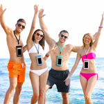 Mpow Waterproof Phone Pouch, IPX8 Universal Waterproof Case Underwater Dry Bag 4-Pack Compatible for iPhone Xs Max/XS/XR/X/8, Galaxy S9/S9P/S8/Note 9/8, Google/HTC up to 6.5" (Pink Blue Black Green)