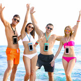 Mpow Waterproof Phone Pouch, IPX8 Universal Waterproof Case Underwater Dry Bag 4-Pack Compatible for iPhone Xs Max/XS/XR/X/8, Galaxy S9/S9P/S8/Note 9/8, Google/HTC up to 6.5" (Pink Blue Black Green)