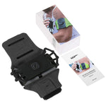 VUP Running Armband [All Screen Friendly, Detachable & 360°Rotatable] for iPhone Xs Max/Xs/XR/8 Plus/7 Plus/6s Plus/6, Galaxy S10 Plus/ S9 Plus/ S8/ A8 Plus, Note 4/5/8/9, Google Pixel 3/2 XL-Black