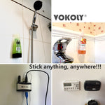 VOKOLY, Universal non-slip mats,Sticky Anti-Slip Gel Pads,Stick to Anywhere&Holds Anything (8 PACK Clear)