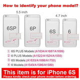 For iPhone 6S Screen Replacement LCD Black - with [ Proximity Sensor] [ Ear Speaker] [ Front Camera] [ Repair Tools] Display Touch Digitizer Frame Assembly Full Repair Kit