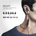 SoundPEATS Magnetic Wireless Earbuds Bluetooth Headphones Sport in-Ear IPX 6 Sweatproof Earphones with Mic (Super Sound Quality Bluetooth 4.1, aptx, 8 Hours Play Time, Secure Fit Design)