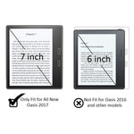 Kindle Oasis E-Reader 2017 Screen Protector, iTrustech 9 Hardness HD Anti-Scratch Bubble-Free Tempered Glass Screen Protector for All-New Kindle Oasis E-reader 7 inch (9th Generation, 2017 Release)