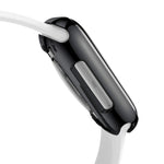 smiling Apple Watch 4 Case with Buit in TPU Screen Protector 44mm- All Around Protective Case High Definition Clear Ultra-Thin Cover Apple iwatch 44mm Series 4(Black, 44mm)