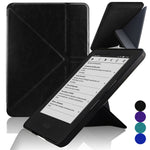 ACdream Kindle 7th Generation [Origami] Case, Ultra Slim Premium PU Leather Cover Case for Kindle, 6'' Glare-Free Touchscreen Display (7th generation, 2014 Version) with Auto Wake Sleep Feature, Black