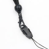 5-Pack Hand Wrist Strap Lanyard Adjustable with Quick Release Buckle Removable Drop for Flashlight,Cameras, Key chain,Cellphone,Water Bottle,USB Flash Drives,Keys,Badge Holders,Torches-Black