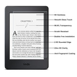 RBEIK Kindle Voyage Screen Protector Glass - 9H Hardness Tempered Glass Screen Protector for Amazon Kindle Voyage 2014 Release eReader with [Scratch Resistant] [Bubble Free Installation]