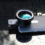AUKEY Ora iPhone Camera Lens, 0.45x 120° Wide Angle + 15x Macro Clip-on iPhone Lens for iPhone 8, 7, 6, Samsung, Other Android Smartphones