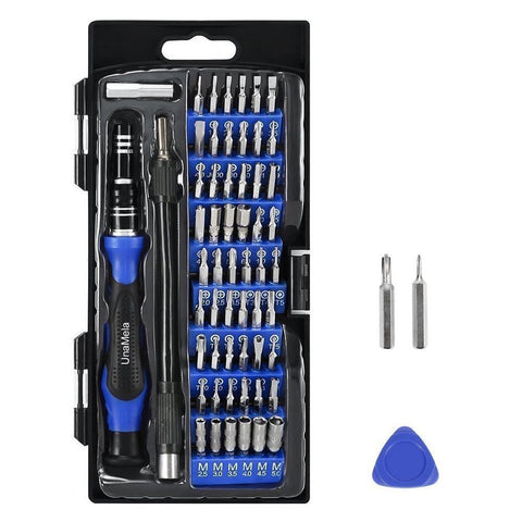 Precision Screwdriver Set with 56 Magnetic Driver Kits,61 in 1 Screwdriver Tool Set,with Flexible Shaft,Opener,Professional Repair for PS4/Computer/iPhone 8/Smartphone/Laptop/Xbox/Tablets/Camera/Toy