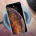 Trianium Clarium Case Designed for Apple iPhone Xs MAX Case (2018 6.5" Display ONLY) Reinforced Corner TPU Cushion and Hybrid Rigid Clear Back Plate Protection Covers [Enhanced Hand Grip] - Clear