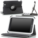 MoKo(TM) 360 Degree Rotating Cover Case for Barnes & Noble Nook Full HD 7" Inch Tablet, Black (with Vertical and Horizontal Stand, and Smart Cover Auto Sleep/Wake Function)-
