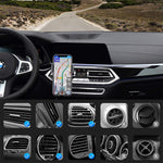 SANCEON Qi Wireless Car Charger Mount,10W Fast Charging Car Phone Holder Air Vent Dashboard Compatible with iPhone Xs/Xs Max/XR/X/ 8/8 Plus, Samsung Galaxy S10 /S10+/S9 /S9+/S8 /S8+