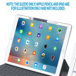 FRTMA Magnetic Sleeve for Apple Pencil, Soft Silicone Holder Grip for Apple iPad Pro Pencil, Midnight Blue (Apple Pencil Not Included)