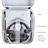 Kootek Travel Carrying Case for Oculus Go Standalone Virtual Reality Headset, Double Layer Protective Bag High Capacity Storage Case for Gaming Remote Controller Power Bank Adapter Cable Accessories