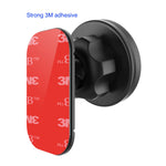 Magnetic Mount, WizGear Universal Stick On (2 Pack) Dashboard Magnetic Car Mount Holder, for Cell Phones and Mini Tablets with Fast Swift-snap Technology, Magnetic Cell Phone Mount