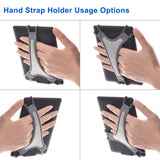 TFY Security Hand Strap Holder Finger Grip for Kindle E-Readers - Kindle e-Reader 6" / Kindle Paperwhite/Voyage/Oasis/Nook GlowLight Plus/Sony PRS-300 / PRS-350 / Kobo Aura (Grey)